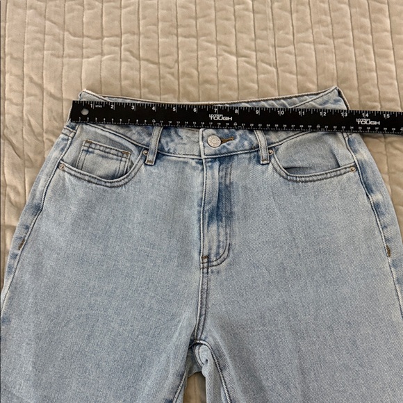 PacSun High Rise Light Wash Straight Leg Jeans Y2K - Size 26 - Picture 4 of 8